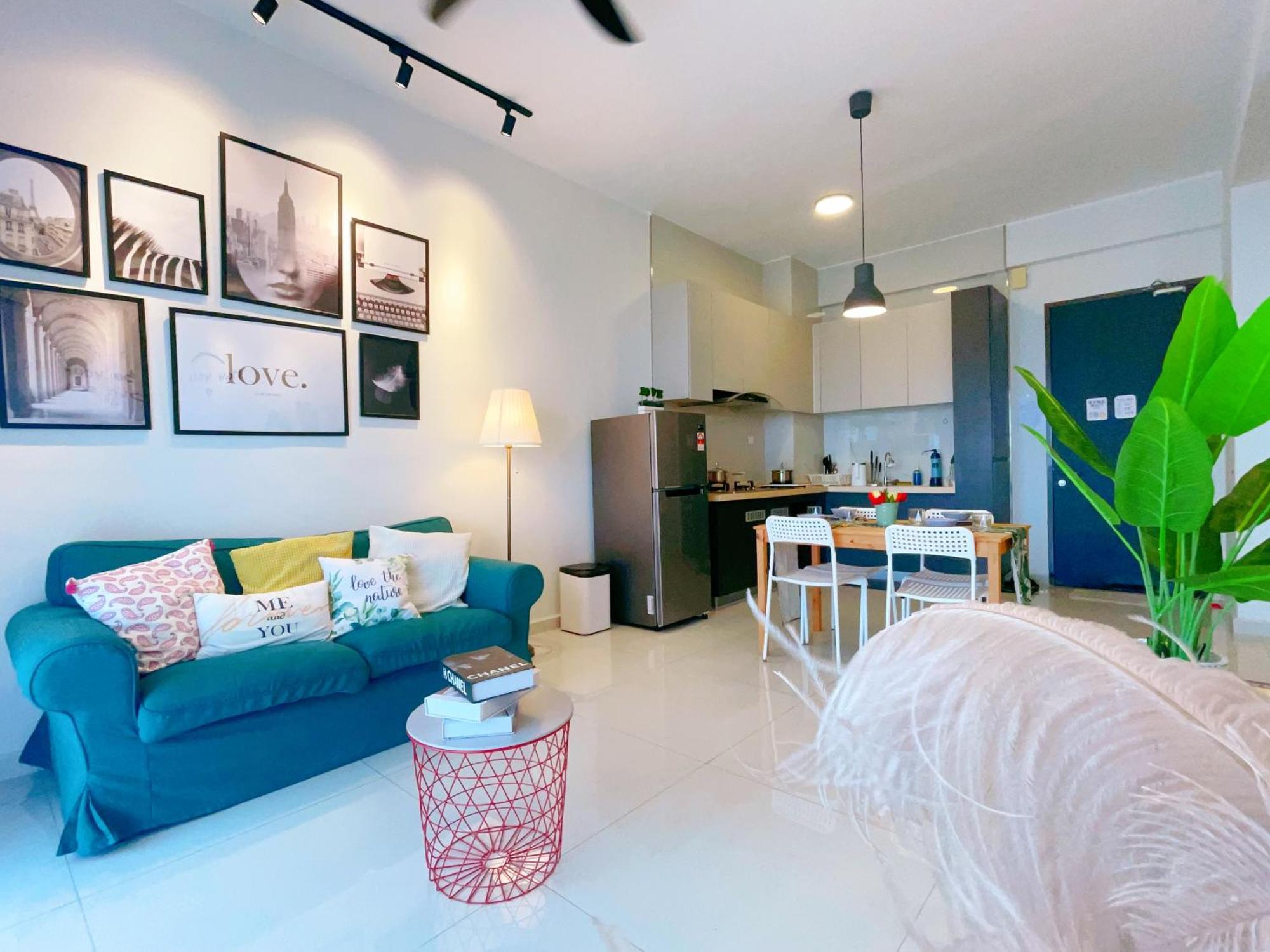Monic Staycation #Country Garden Danga Bay Johor Bahru Bagian luar foto